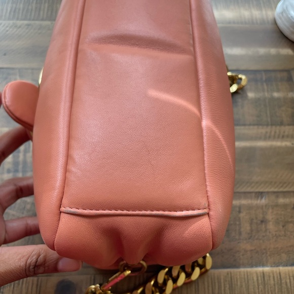 Coach Leather Pillow Tabby 26 in Light Coral - Picture 13 of 13